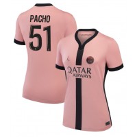 Paris Saint-Germain Willian Pacho #51 3rd trikot Frauen 2024-25 Kurzarm